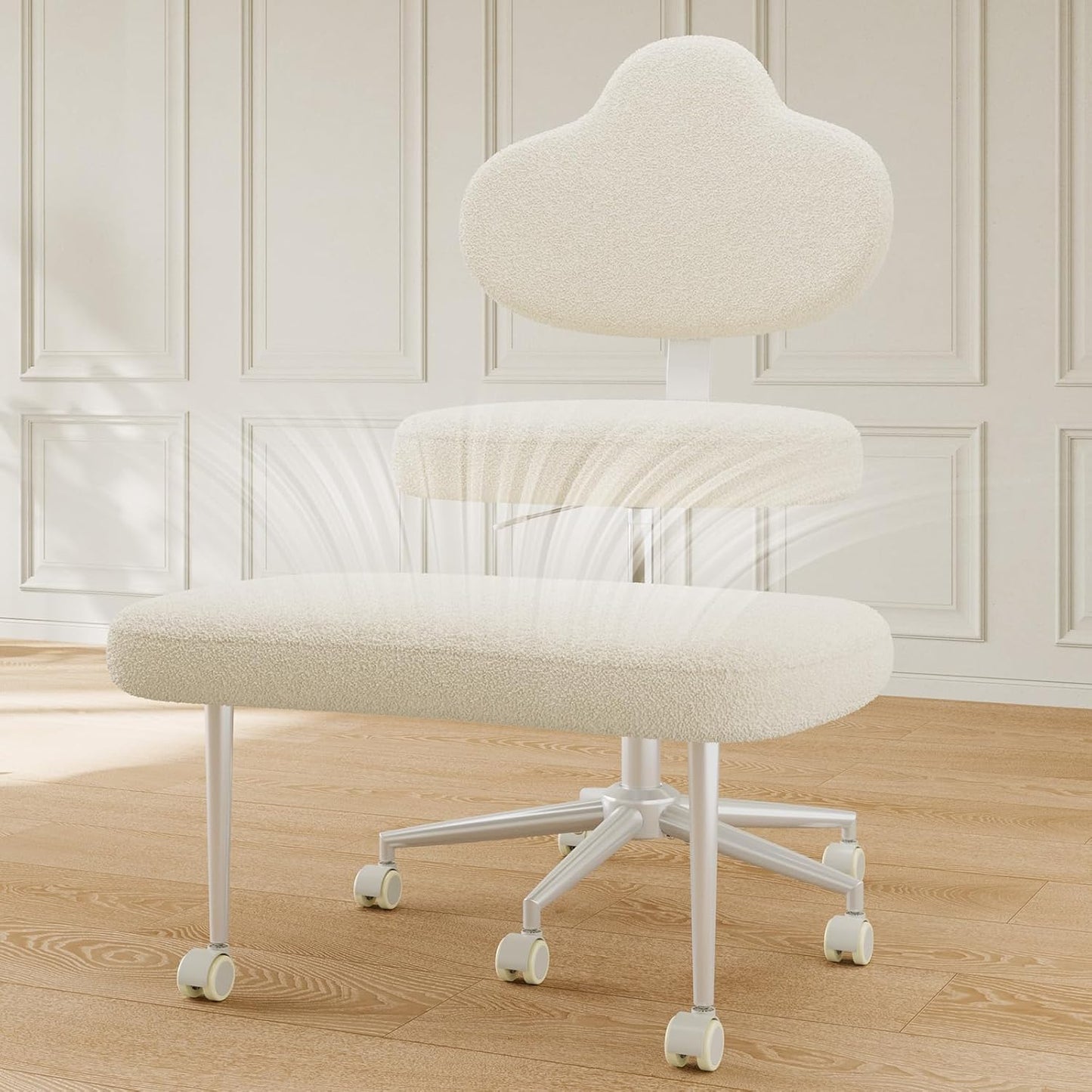 Silla de Oficina Estilo Meditación con Ruedas – Comodidad en Cada Postura