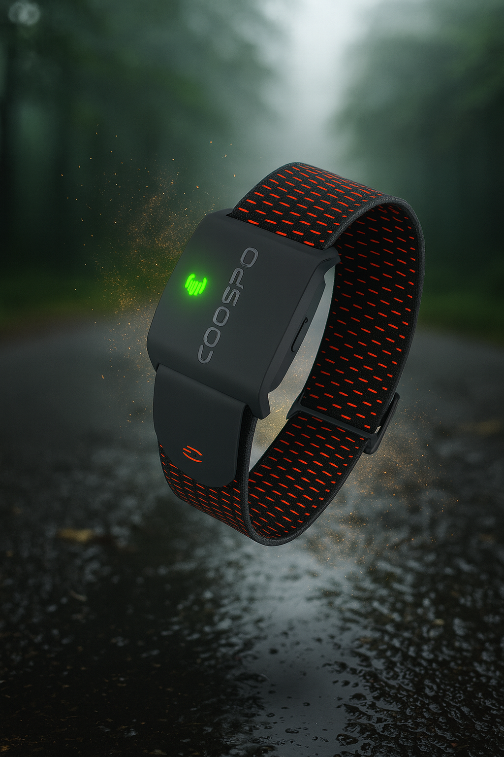 HW9 Armband Heart Rate Monitor with HR Zones/Calories HRM Sensor for Fitness Cycling BLE5.0 ANT+ for Peloton,Zwift,Wahoo