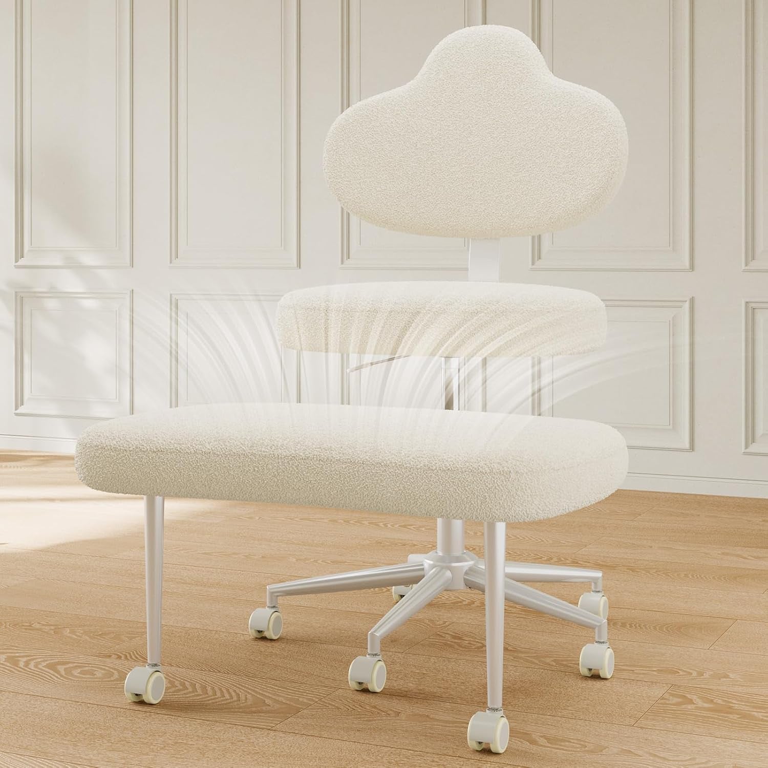 Silla de Oficina Estilo Meditación con Ruedas – Comodidad en Cada Postura