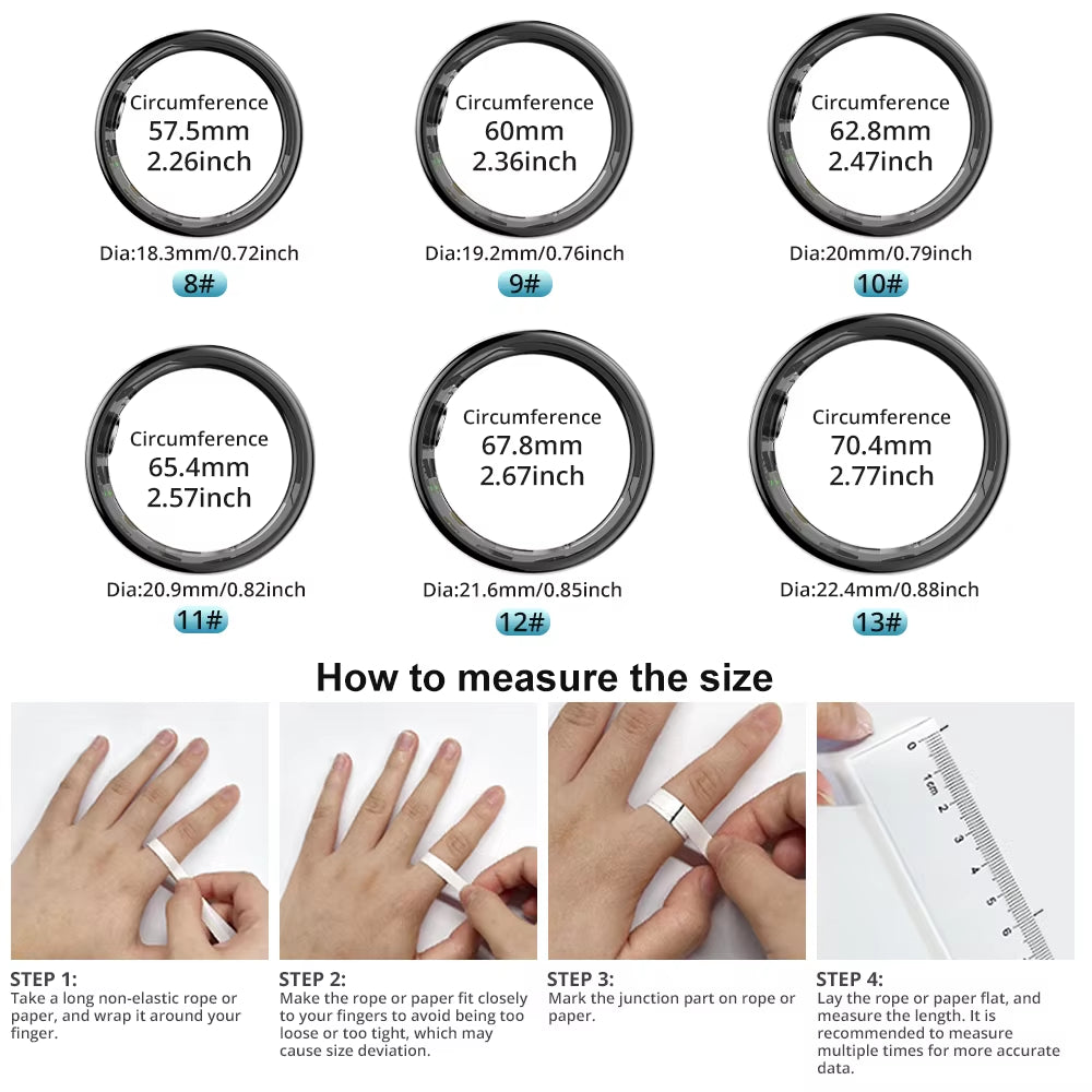  COLMI R09 Smart Ring – Tecnología de Salud con Diseño Minimalista