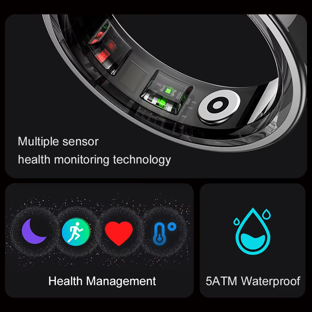  COLMI R09 Smart Ring – Tecnología de Salud con Diseño Minimalista