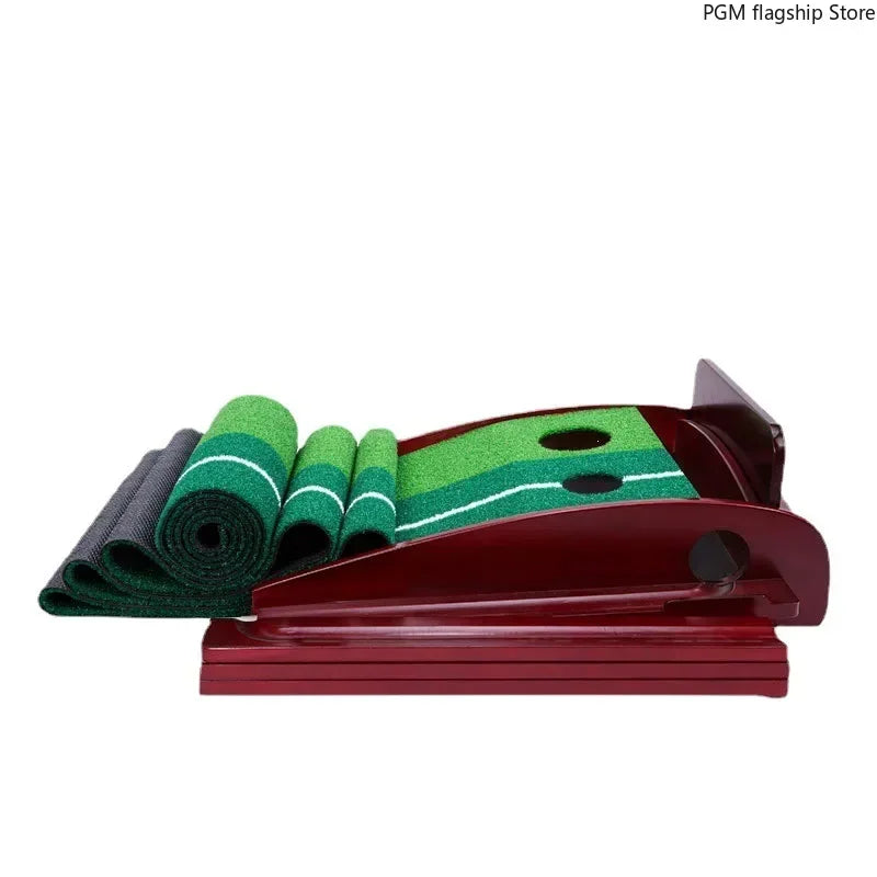 Indoor Golf Solid Wood Putting Practice Device Office Mini Set Home Putting Practice TL024