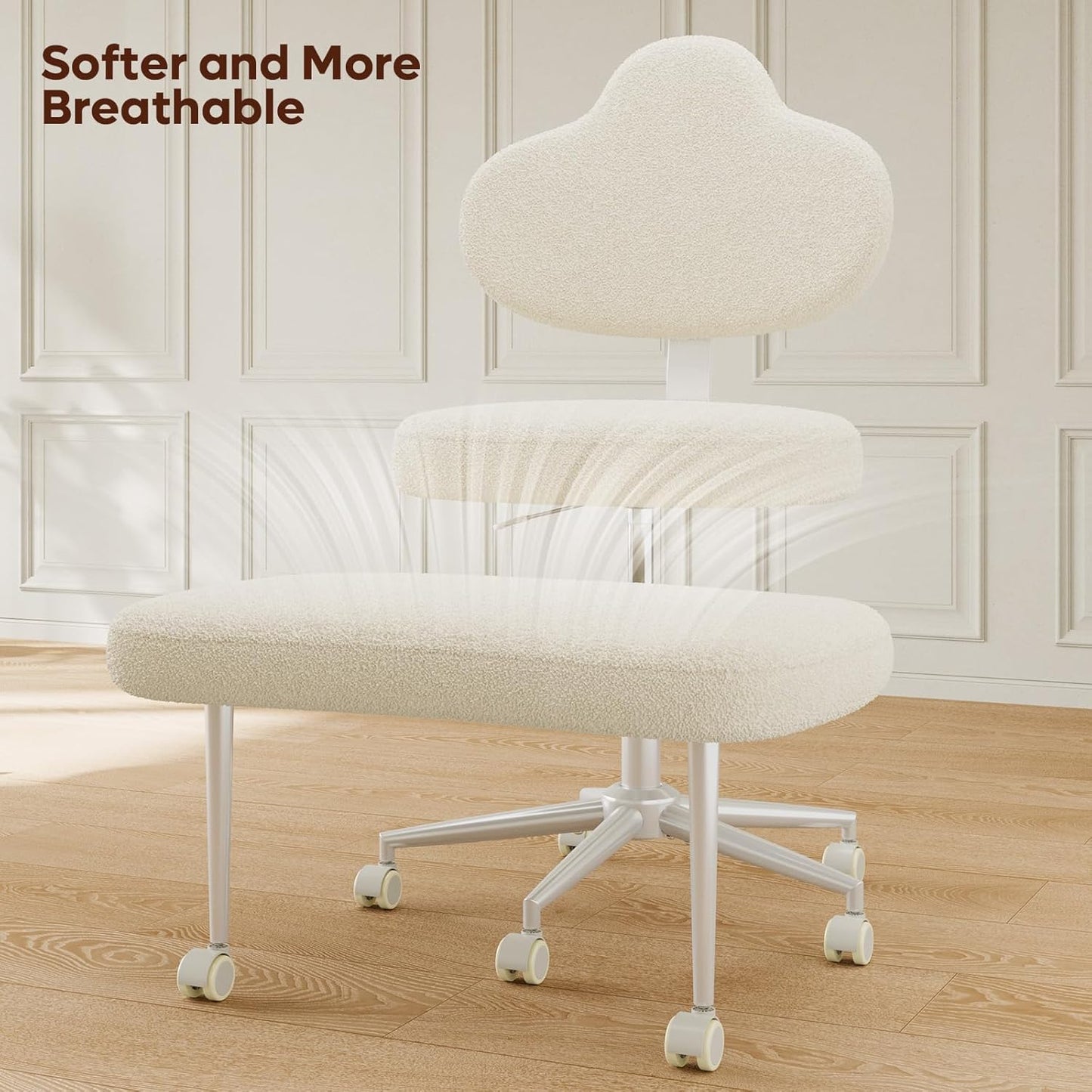 Silla de Oficina Estilo Meditación con Ruedas – Comodidad en Cada Postura