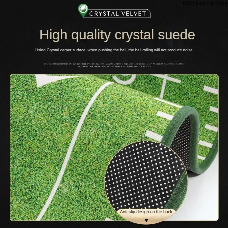 Indoor Golf Solid Wood Putting Practice Device Office Mini Set Home Putting Practice TL024